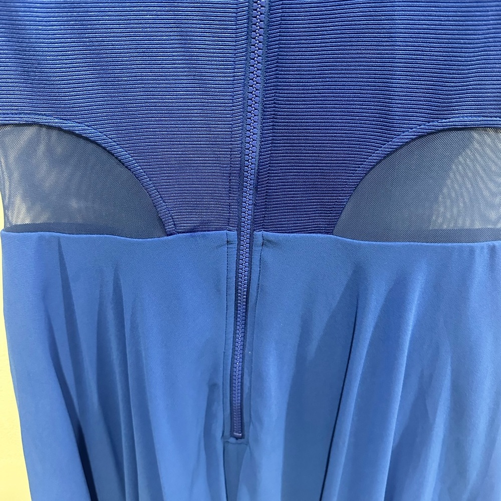 Bebe Royal Blue Ribbed Top - Picture 7 of 8